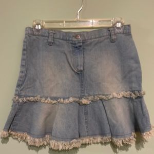 Mini Denim Skirt